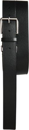 Givenchy Square Ring Leather Belt in Black at Nordstrom, Size 105