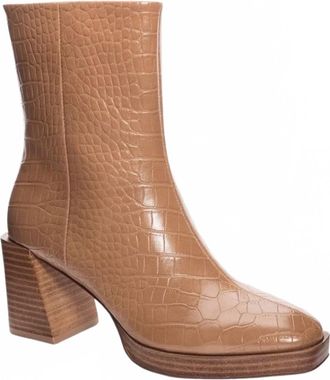 Chinese Laundry Womens Danica Casual Bootie In Brown