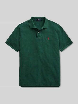Polo Ralph Lauren Slim Fit Poloshirt aus reiner Baumwolle in Dunkelgruen, Gr&ouml;&szlig;e XXL