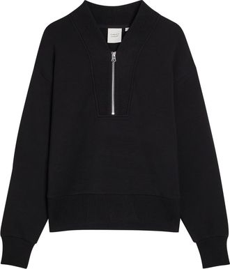 Varley Sally Jersey Sweatshirt - Black - Xxs (UK4 / Xxs)
