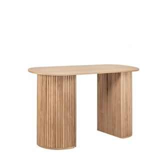 Klast Mueble recibidor efecto madera natural 110x74 cm