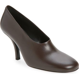 Toteme Contour Pump in Brown at Nordstrom, Size 10Us