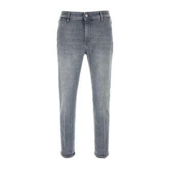 Pantaloni Torino Slim-fit Jeans, male, Gray, Size: W34 Stretch Denim Jeans