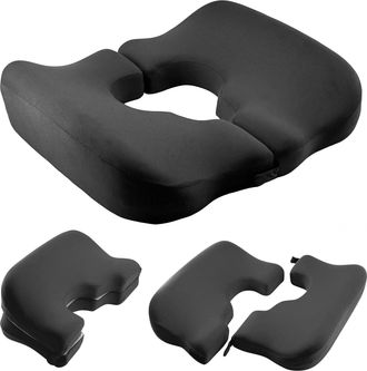 OEM Almohada Con Forma De Rosquilla Para El Dolor De Coxis, 100 % Espuma Viscoel&aacute;stica, Coj&iacute;n Antiescaras, Coj&iacute;n Grueso Antiescaras, Coj&iacute;n Grueso Para El 