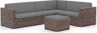 Rough Country Rustic Furniture ROUGH-C hoek loungeset 5-delig 6-zits