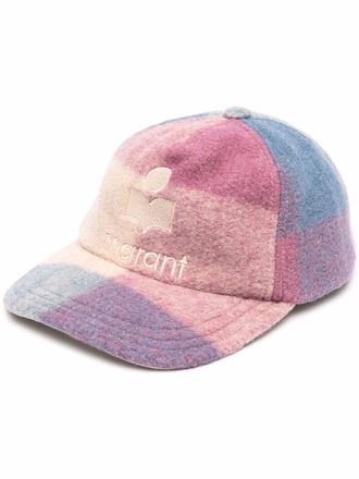 Isabel Marant Baseballkappe im Patchwork-Design - Blau