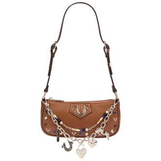 True Religion Chain & Studs Shoulder Bag