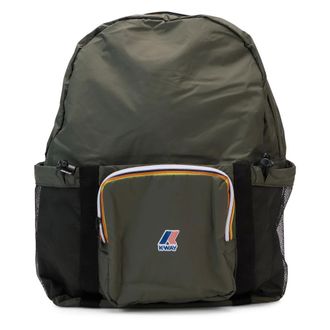 K-Way Rugzak Le Vrai 4.0 Michel - Heren - Tassen - Groen - Maat: ONE Size Nylon