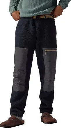 Backcountry Wander Pile-Fleece Pant - Mens in Black at Nordstrom, Size Xx-Large