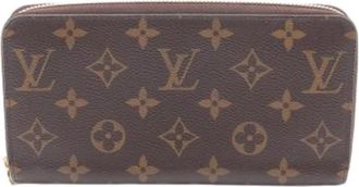 Louis Vuitton Pre-owned Wallets, female, Brown, Size: ONE SIZE Pre-owned Long wallet (bi-fold)