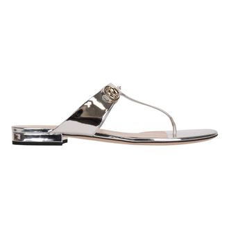 Gucci Flip Flops, female, Gray, Size: 7 1/2 US Flip Flops