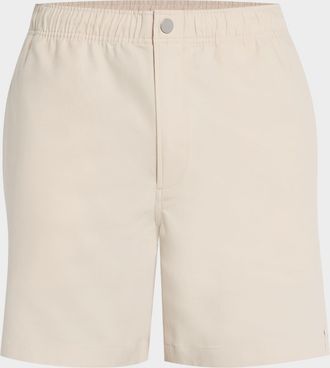 Theory Mens Easy Stretch Canvas Shorts