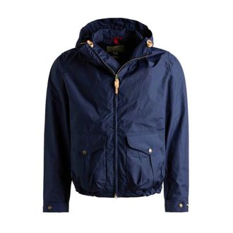 Manifattura Ceccarelli Giubbotto All Seasons Blazer Coat - Heren - Zomerjassen - Blauw - XS - Katoen - Jassen