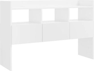 vidaXL Sideboard High Gloss White 105x30x70 cm Engineered Wood vidaXL
