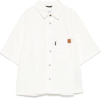 Haikure Camicia in twill - Bianco