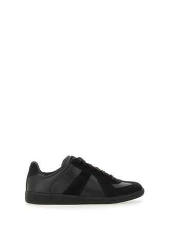Maison Margiela Replica Low-Top Leather Sneakers
