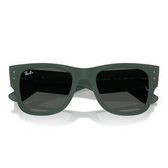 Ray-Ban Mega Wayfarer - unisex - Zonnebrillen - Groen - 52 MM - Accessoires