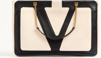 Valentino Garavani Valentino Garavani Viva Superstar Large Nappa Leather Shopping Bag Wo