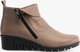 Lotus CORDELIA Womens Boots Clay - Grey - Size UK 7