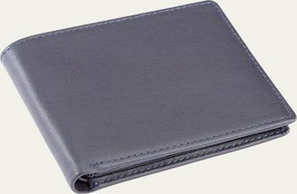 Royce Leather Personalized Leather RFID-Blocking Trifold Wallet