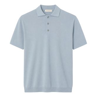 Daniele Fiesoli Polo Shirts, male, Blue, Size: L Polo Crepe