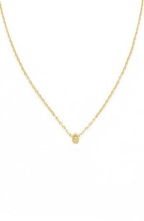 Panacea Bubble Initial Necklace in Gold-O at Nordstrom Rack