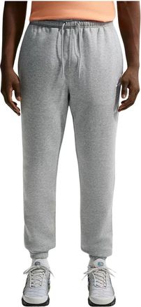 Nike Club Cuffed Brushed Fleece Pants - Heren - Sport - Grijs - Maat: 2XL Fleece