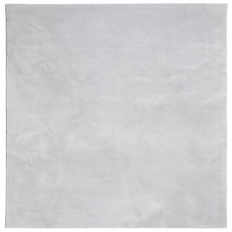 Berkfield Home Rug HUARTE Short Pile Soft & Washable Grey 200x200 cm | Size: Medium