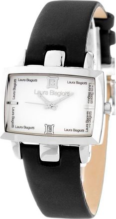 Laura Biagiotti Leather Dress Mens Watch