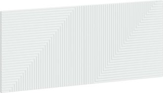 vidaXL Cabecero Montada En La Pared Haarlem Blanco Vidaxl