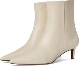 Seychelles Dinner Date Boots Womens Ivory Leather Ankle Bootie ZOGG2848