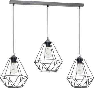 Milagro Lampadario 3x60w Cesto Mlp7217 Milagro