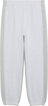 Five CM two-tone cotton-blend track pants - men - Spandex/Elastane/Polyester/Cotton - M - Grey