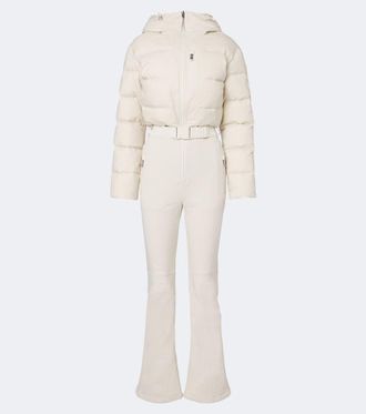 Yves Salomon Hooded down ski suit