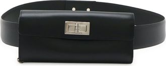 Chanel Black Leather Clutch Bag (Pre-Owned)