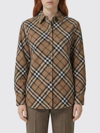 Burberry Camicia Burberry in misto lana con motivo Vintage Check