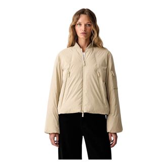 A|X Armani Exchange Jassen, Dames, Beige, S, Polyester, Korte Jas