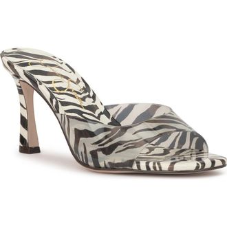 Jessica Simpson Cennet Sandal in Natural/Black at Nordstrom, Size 9.5