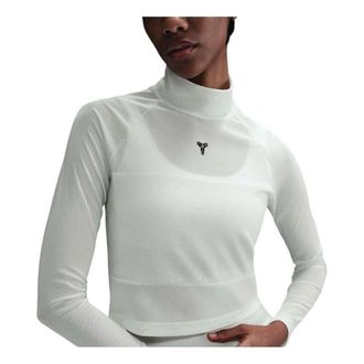 Nike (WMNS) Nike x Kobe Bryant Long-Sleeves Cropped Top White IB0014-133