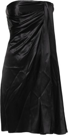 Dolce & Gabbana Black Strapless Sheath A-line Mini Womens Dress