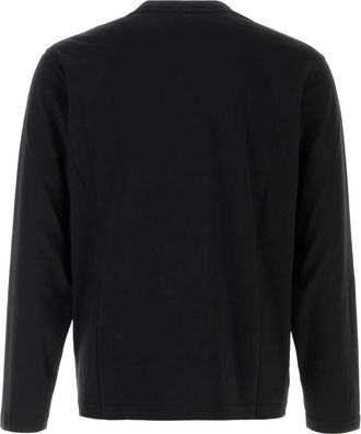 Autry Mens Black Cotton T-Shirt Jerseyblack Exterior Exterior: T-shirts And Polos