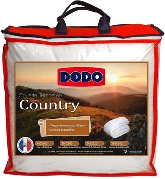 Les Tendances Les Tendances - Dodo Edred&oacute;n Templado Country - 220 X 240 Cm - Blanco