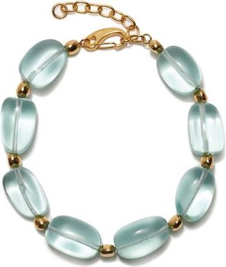 Lizzie Fortunato Lobos Collar Necklace in Blue at Nordstrom