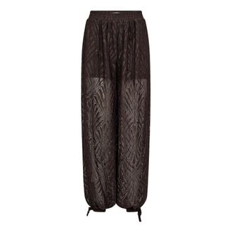 Co'Couture Wide Trousers - female - CoCouture - Wide Trousers - Brown - M - Trousers