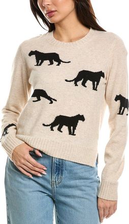 Brodie Prowling Pantha Crewneck Cashmere Sweater