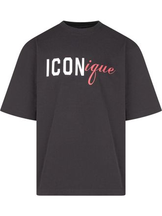 Dsquared2 Black Crew Neck T-Shirt