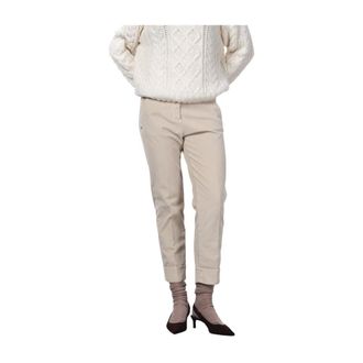 Mason's New York Carrot Chino Broek - Dames - Broeken - Beige - Maat: S Katoen
