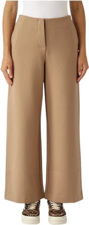 Maison Margiela Broeken, Dames, Bruin, M, Wijde broeken