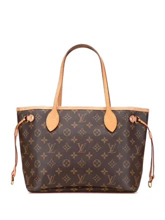Louis Vuitton 2020 Monogram Neverfull PM tote bag - women - Leather/Canvas - One Size - Brown