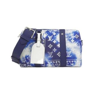 Louis Vuitton Pre-owned Monogram Schoudertas - Dames - Pre-owned - Blauw - Maat: ONE Size